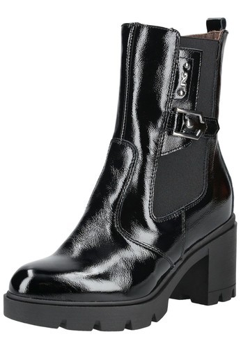 Stivaletto nero giardini vera - stivaletto,