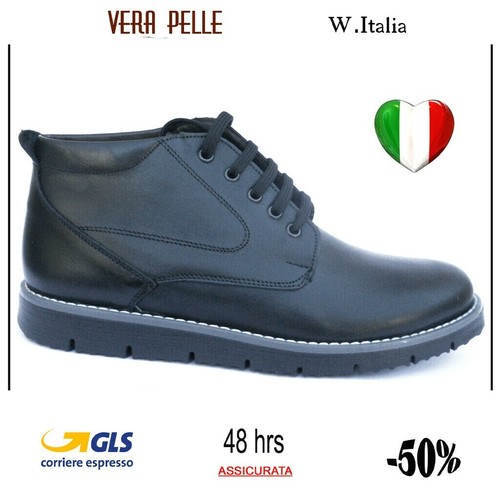 Stivali uomo scarponcini - uomo, pelle